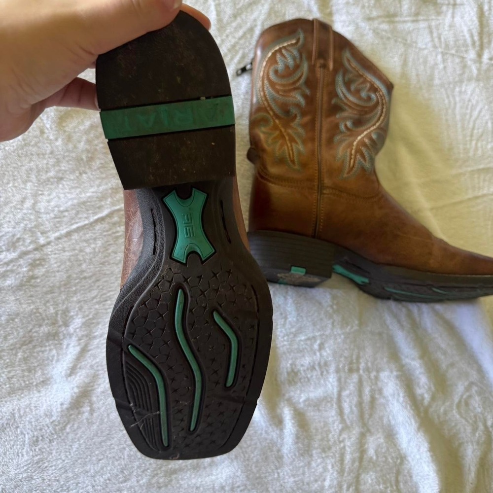 NWOT Ariat square toe cowgirl boots country western boho - Picture 4 of 5
